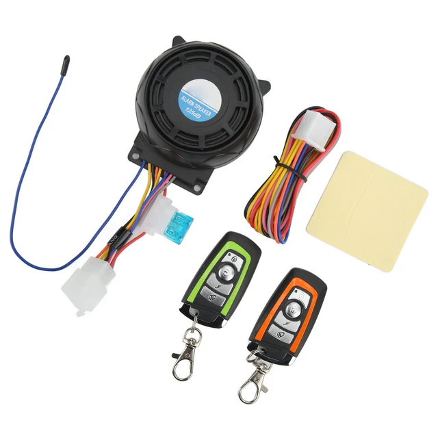 Bike Security Alarm Motorcycle Alarm System Vibration Sensor Multipurpose