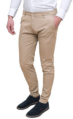 Pantaloni Slim Fit in Cotone Uomo Elastica Vita Casual Pantaloni YUTING Pantaloni Uomo 