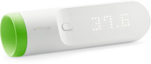 Withings Thermo Fieberthermometer WLAN LED-Display Berührungsfreie Messung OVP