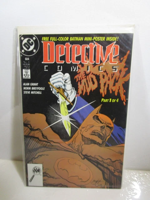 PACK DE BOUE Detective Comics #604 Batman Clayface 1989 DC Alan Grant ...