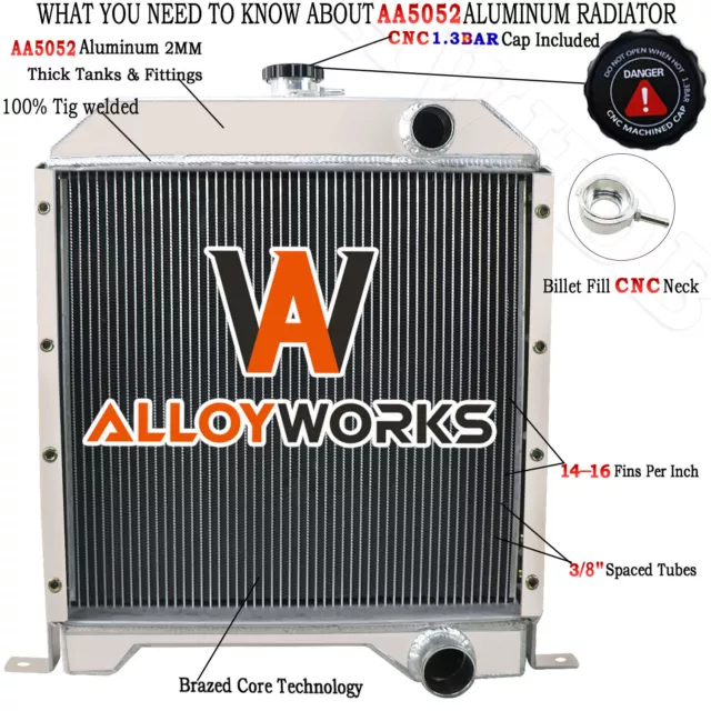 301877A2 Radiator For Case International Harvester 1840 1845C Skid Steer Loader