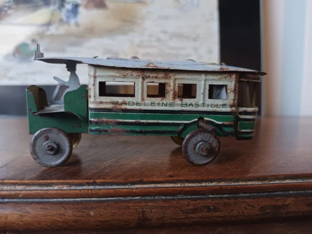 Ancien Chariot à Bagages Rossignol Tôle Peinte – Années 20 – Déco Industriel