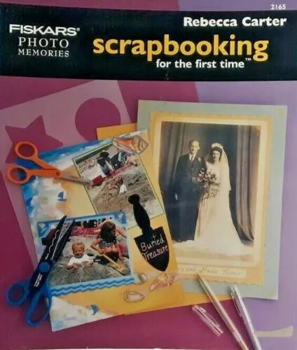 1999 álbum de recortes para la primera vez Fiskars Photo Memories Carter SC Vintg 7274