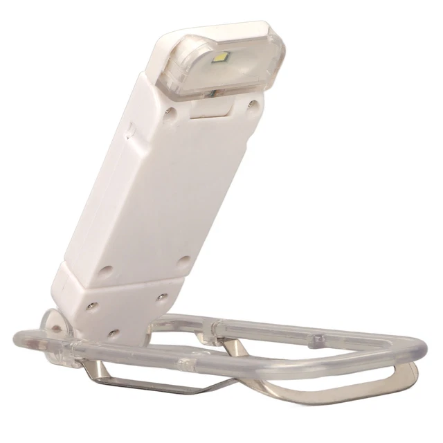 USB Rechargeable Livre Liseuse Pliable Rotatif Conception Luminosité Réglable OB