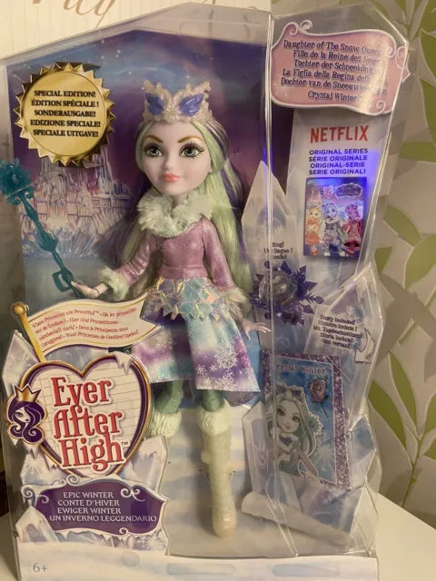 Ever After High Puppe Crystal Winter Epic Winter, NEU + OVP