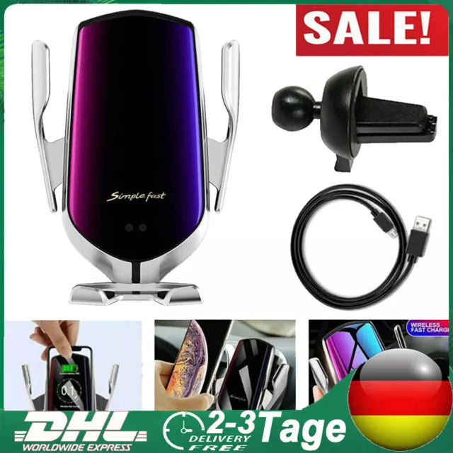 Qi Wireless Autohalterung für Handy Halter mit Induktive Ladefunktion Universal