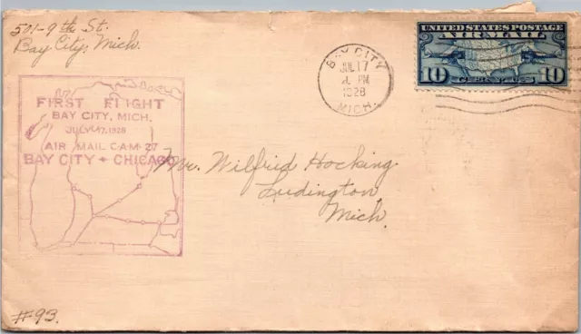 Goldpath: Us Air Mail 1928, First Flight, Cam 27 Cv491_P13