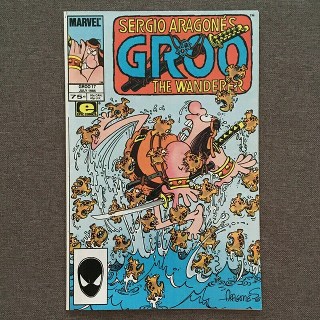 Marvel Epic Groo The Wanderer 1986 #17 Sergio Aragonés VF/NM unread bag&boarded