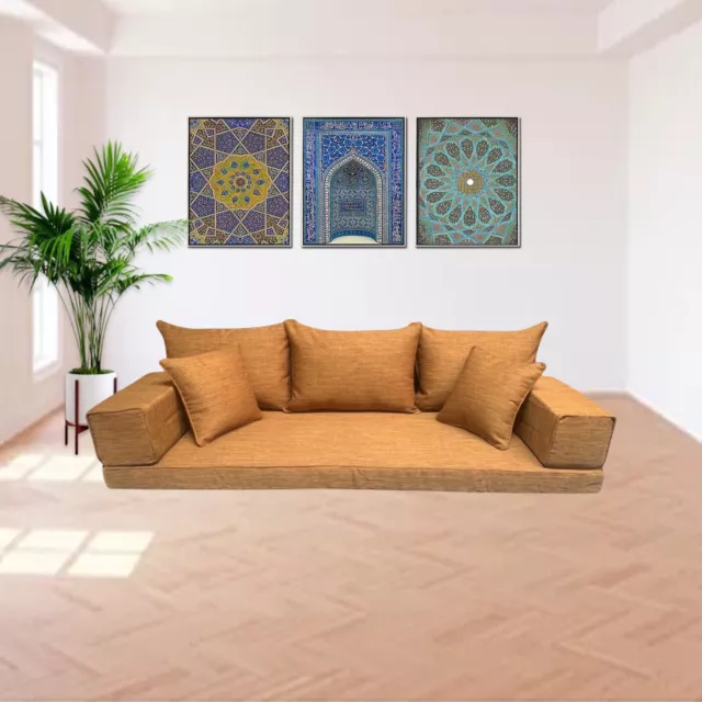 Arabic Majlis Sofa Three Seater Floor