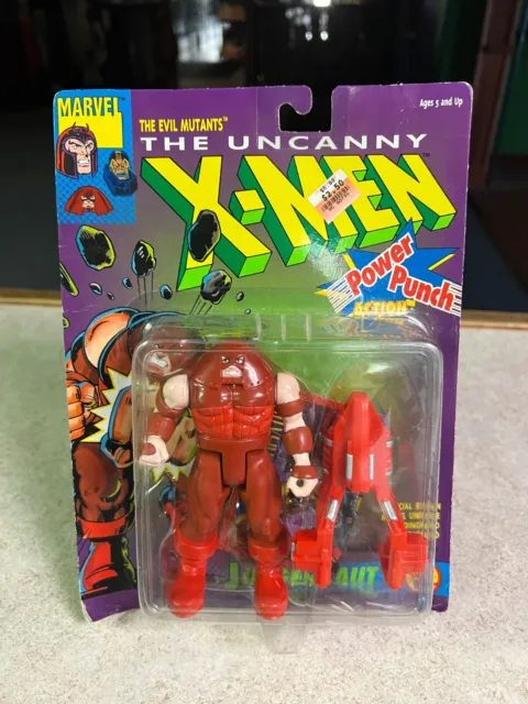 ToyBiz Marvel Evil Mutants  X-Men Purple 1993 Juggernaut Figure NIP