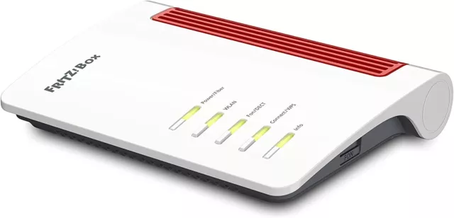 ROUTER MODEM 2022 AVM FRITZ! BOX 5530 FIBER WLAN AX MESH 2 x 2 Wi-Fi 6 NO SFP
