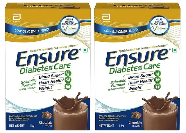 Ensure GLUCERNA-SR (aroma di cioccolato) polvere 1 kg scatola x confezione da 2