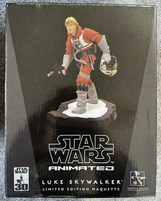 Star Wars Animated Gentle Giant LUKE SKYWALKER Ltd Edition Maquette #2,973/4,500