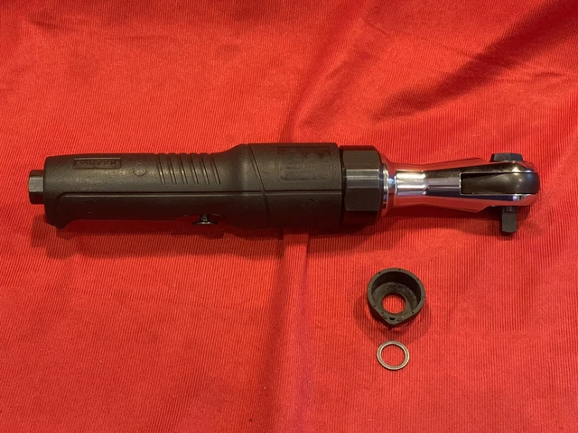 Snap On Far720 3/8” Comfort Grip Pneumatic Air Ratchet Wrench 9