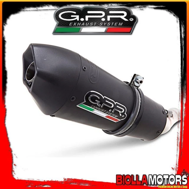 Terminale Scarico GPR M3 INOX Per CF Moto 650 NK 2012 – Omologato, Raccordo Inox, Made In Italy