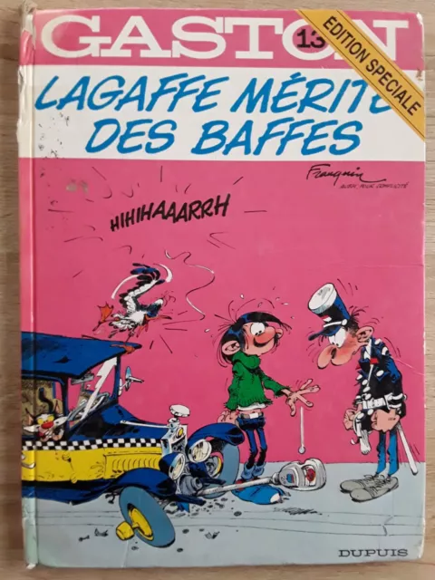 Bd-Gaston Lagaffe-N°13-Lagaffe Merite Des Baffes -1996-Franquin-Dupuis