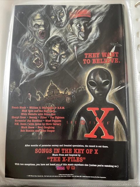 The X-Files Vol 1 #16 Topps Comics 1996 "Home of The Brave Conclusion" 2