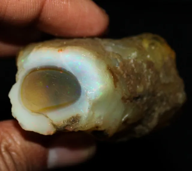 Opal Rough Gemstone Multi fire Large welo Ethiopian raw 307.30 Cts