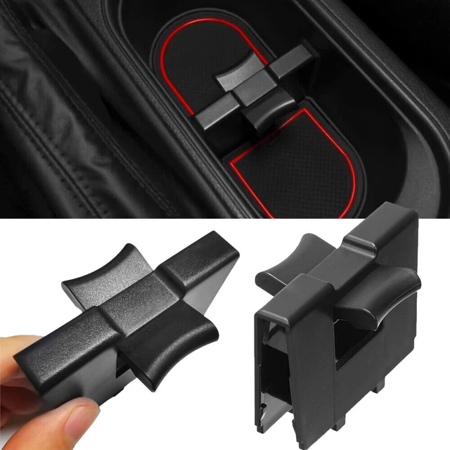 CAR CENTER CONSOLE Cup Holder Insert Dividers For Subaru Forester