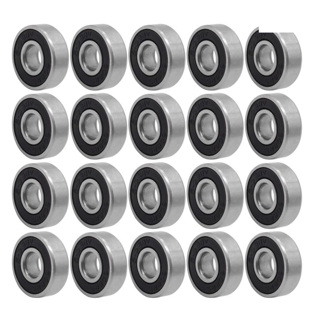 20 Pcs Board Cuscinetti Cuscinetto Rulli Foca Per Pattini Delle Ruote