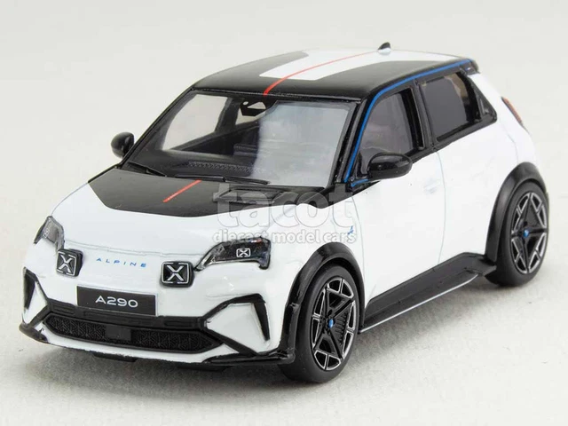 Modèle Réduit Norev 1:43 - Alpine A290 GTS Première Edition Beta Blanc/noir 2025 - Réf. 519201