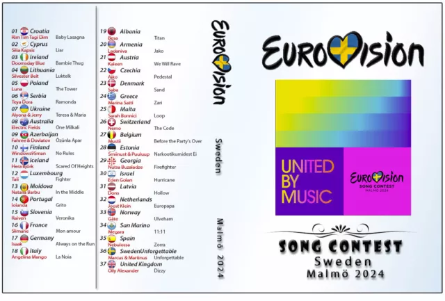 Eurovision Song Contest Preview 2024 DVD & CD