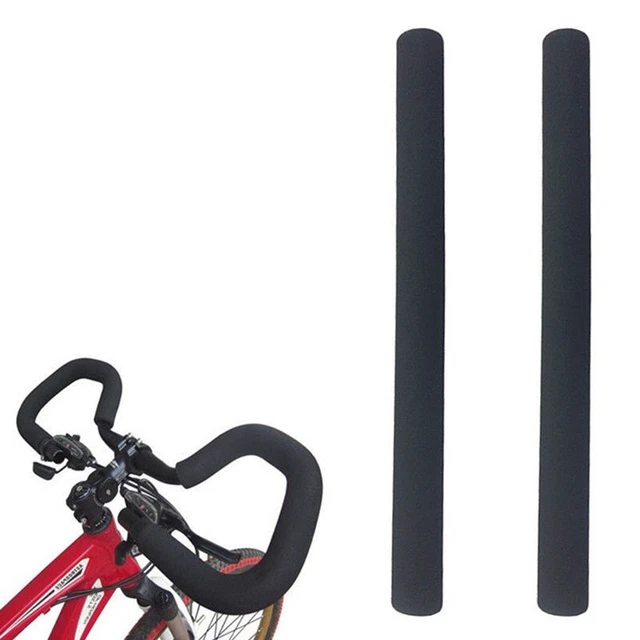 Point 09013001 Revêtement Guidon Vélo Route Mousse Haute Densité 215 Mm Avec Embouts – Noir