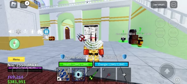 Compte Roblox ( Blox Fruit )