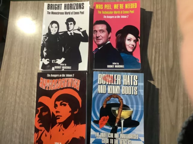 The Avengers on Film (Steed,Mrs Peel,Tara King).3 vol + Bowler Hats & KinkyBoots