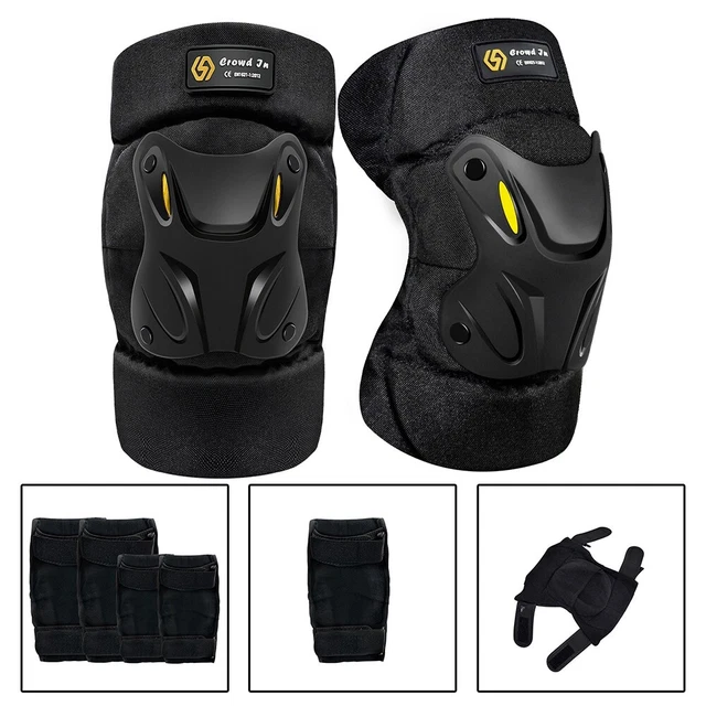 Kit protezione gambe di alta qualità per le ginocchia in moto ed escursionismo