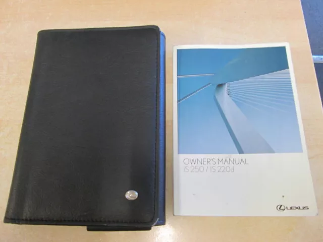 2005-2012 Lexus Is250 / Is220D  Owners Manual Handbook Inc Wallet