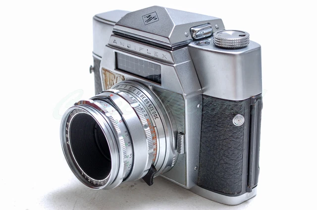 AGFA Ambiflex II 35MM SLR FILM CAMERA SOLINAR 50MM 2.8 LENS - Germany, For Parts