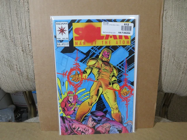Solar Man of the Atom #30 Valiant NM
