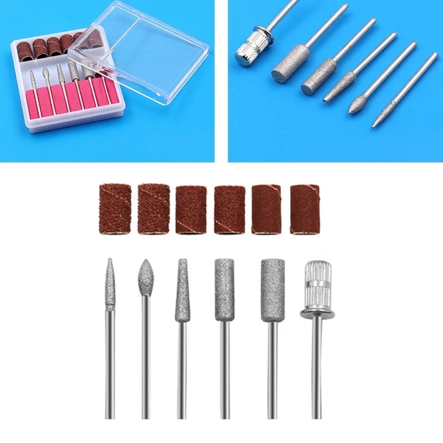 Carta vetrata + teste di rettifica metallo 12 pz/set teste di rettifica metallo durevoli