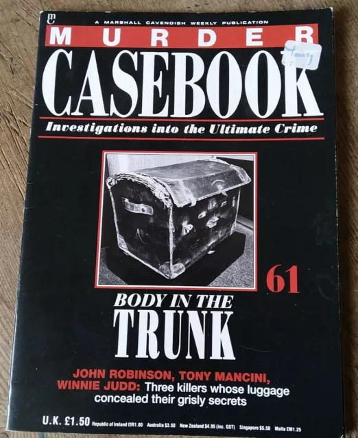 Murder Casebook  No.61 - Body In The Trunk