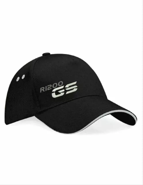 Basecap BESTICKT mit R1200GS für BMW Motorrad Fans Cappy Biker Cap GS Rallye LC