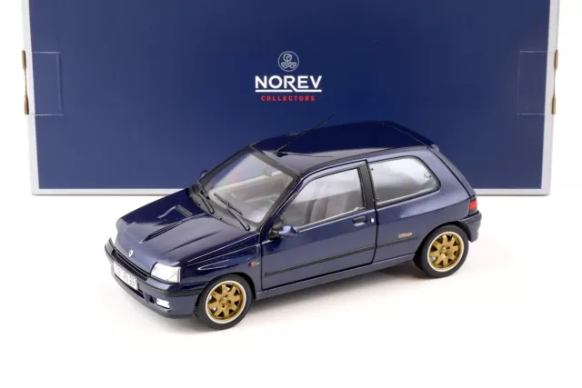 1:18 NOREV 1993 Renault Clio Williams Metallic Blue 185230