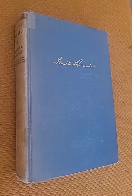 Looking Forward by Franklin D Roosevelt (1934, HARDCOVER) VTG