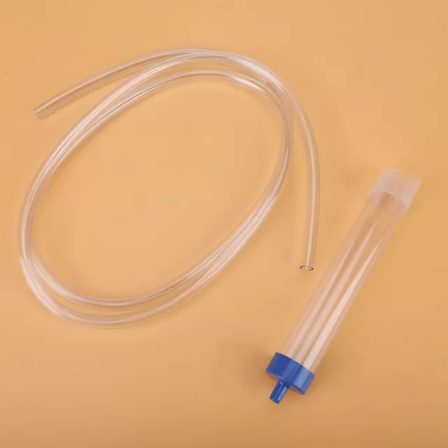 Aquarium Manual Water Changer Gravel Cleaner Siphon Tube Fish Tank Cleaning NDE