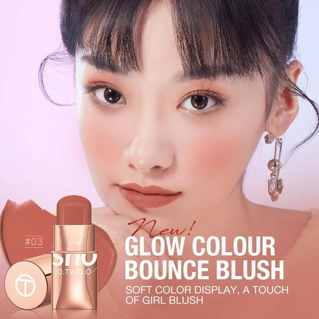 Blush Stick Idratante Lucido Labbra e Guance 6 Colori Bellezza VELOCI Cosmetici S0A4