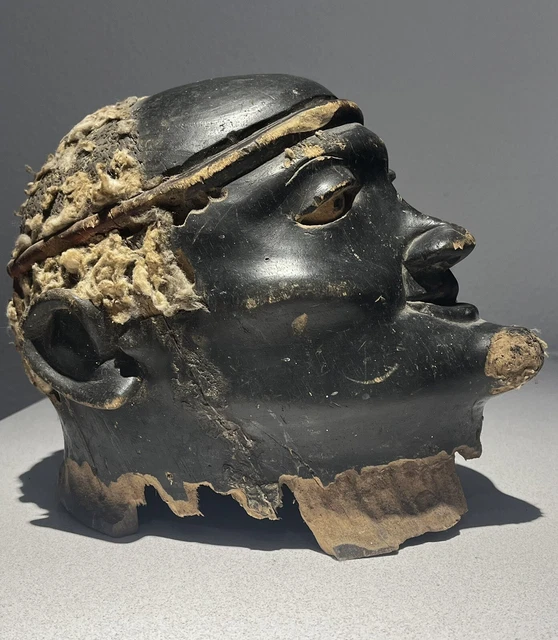 Antique Makonde Helmet Mask, Mozambique