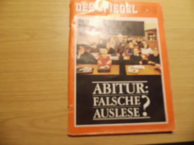 Der Spiegel Nr 50 9. Dezember 1964 Abitur: Falsche Auslese        Recht selten!