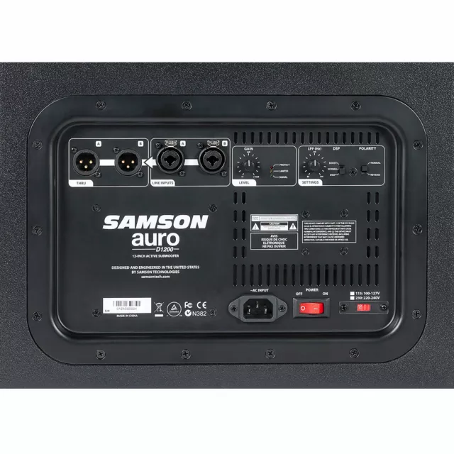 Samson Auro D1200A 12-inch 700w SubWoofer 3