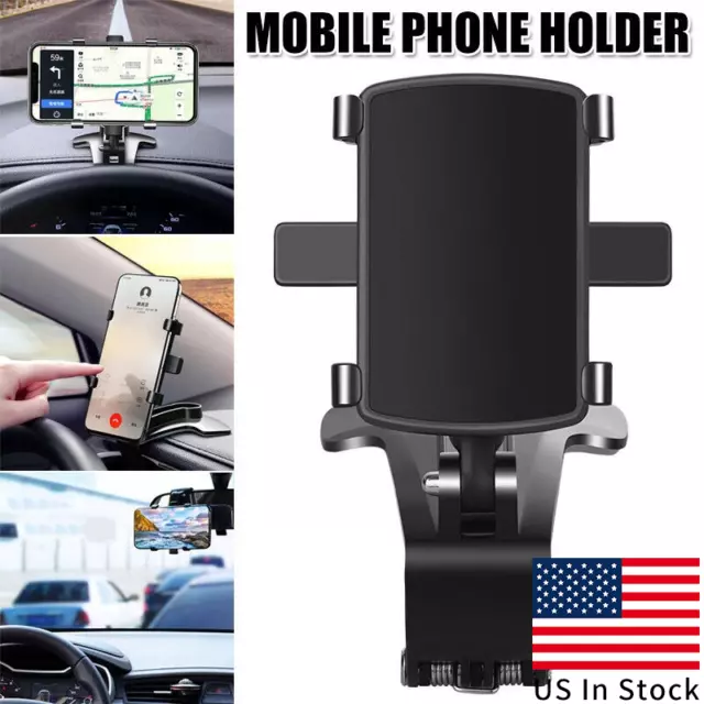 Car Dashboard Holder Spida Mount 360° Universal Cell Phon Stand Bracket Clip US