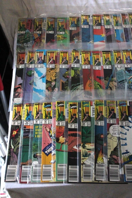 The Nam #1-84 Complete series Set Run 1986-1992 Marvel comics Vietnam War FN VF 2