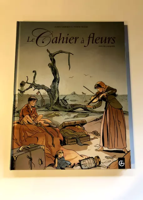 BD bande dessinée LE CAHIER A FLEURS (dédicacé) - Laurent Galandon
