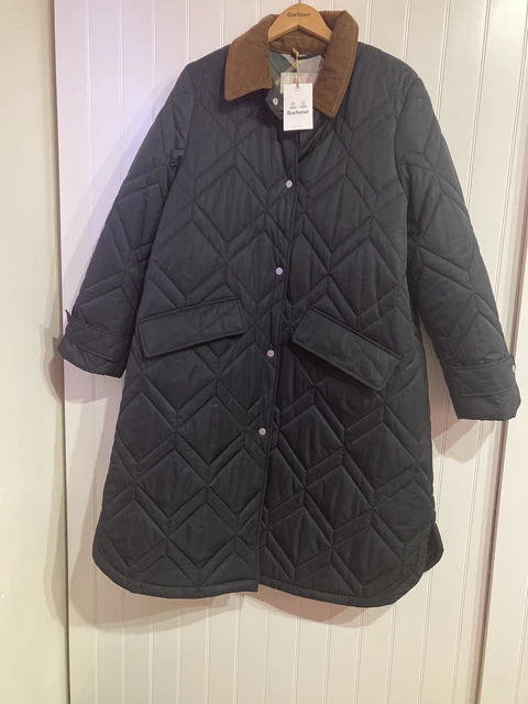 Barbour jedburgh diamond quilted coat cheap