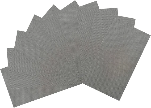 10 Pcs Welding Mesh Plastic Reinforcing 304 Stainless Steel Wire Screen 120 Mesh