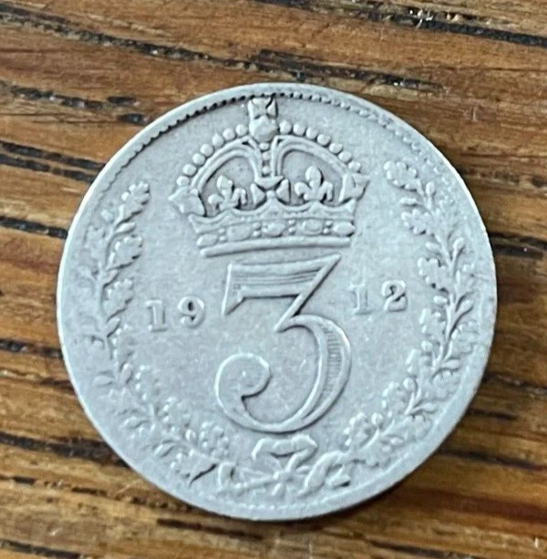 I25_368) Great Britain George V - Six Pence 1911 Silver - Foto 5