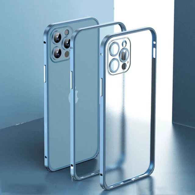 Coque de téléphone bleu foncé pour iPhone 12 Pro Max